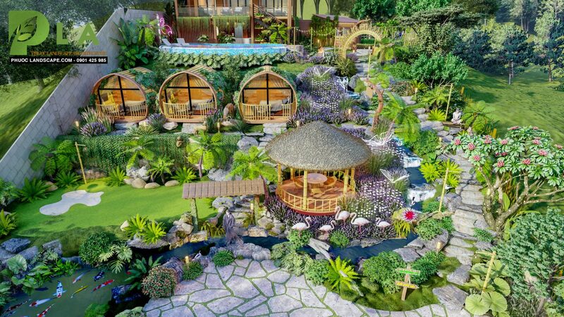 Thiết kế cảnh quan Resort, nghỉ dưỡng